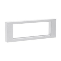Ramka bez separatorów do kaset NORGEN, biała,OR-GM-9010/W/RM