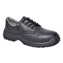 Shoes Black Leather Composite Toe Cap An