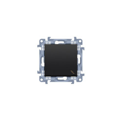 Łącznik schodowy CW6C.01/49 szybkozłącza czarny mat Simon10 Kontakt-Simon