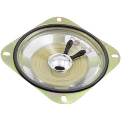 TRU COMPONENTS 93038c198a Mini speaker 3 W 8&#x3A9; Plastic diaphragm 3.39 inch