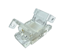 LACZNIK TASMY LED COB PROSTY 8MM, 2 PIN