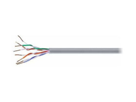Kabel U/UTP kat.5e 4x2x0,5 szary (karton 305m) XE100.101 FIBRAIN