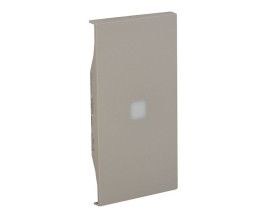 LIVING NOW "MY HOME" Klawisz z okienkiem podświetlenia - 2 moduły - piaskowy beż KM01MH2X LEGRAND