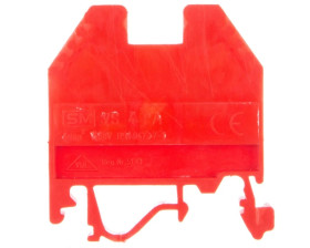 Złączka szynowa gwintowa 4mm2 czerwona VS 4 PA+ 003901039