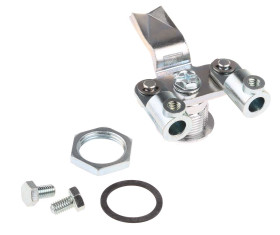 Zamek trzypunktowy wycięcie panelu: 20.2 x 20.2mm Cynk