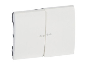 SISTENA LIFE Klawisz Artic podwójny do mechanizmów podświetlanych 771079 LEGRAND