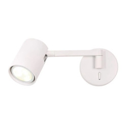 Kinkiet z wysięgnikiem Snow biały 1xGU10 Light Prestige