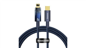 Kabel Baseus Cats000003 Lightning - Usb-C 20W 480Mb/S 1M - Niebieski