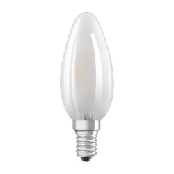 Żarówka LED E14 B35 4W = 40W 470lm 2700K Ciepła 300 Filament OSRAM STAR