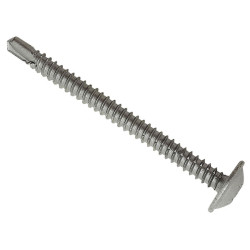 ForgeFix TechFast Baypole Screw Wafer Head TORX&#xAE; Compatible 4.8 x 60mm Box 100