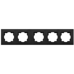 CARLA Ramka 5x czarna 1775-09