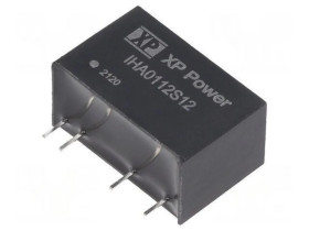 Przetwornica DC/DC 1W 10,8-13,2VDC / 12VDC 83mA IHA0112S12