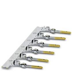 Styk zagniatany 1mm Męski Połączenie zagniatane 24 →28 awg