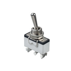 Przełącznik Wł.-wył. średnica wycięcia 12.2mm SPDT APEM Montaż panelowy długość przełącznika 17.5mm