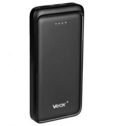 Powerbank 10000 mAh wejście USB-C wyjście 2xUSB-A + USB-C 5V 2.1A czarny VA0340 Vayox