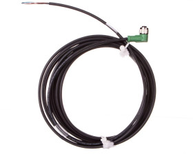 Kabel czujnika 4-piny gniazdo kątowe M12 wolny koniec 5m SAC-4P-5,0-PUR/M12FR 1668247