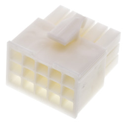 Obudowa złącza 15-pinowe 3-rzędowe raster: 4.2mm TE Connectivity Męski Montaż na kablu Mini-Universal MATE-N-LOK Złącze