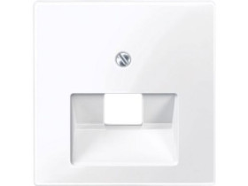 MERTEN SYSTEM M Płytka czołowa mechanizmu gniazda RJ45 pojedyncza biały active MTN296225 SCHNEIDER ELECTRIC