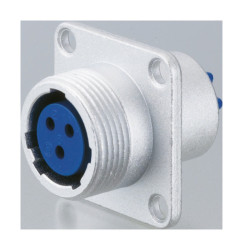 Złącze wielostykowe przemysłowe 12-pinowe, panelowe Gniazdo Nanahoshi Kagaku