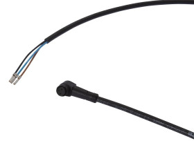 Złącze do samokonfekcjonowania Mini kątowe żeńskie druga końcówka niezarobiona 3-pinowe 3x0.34mm² PUR 5m VK500011