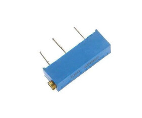 Potencjometr montażowy 3006P - wieloobrotowy 100kΩ THT