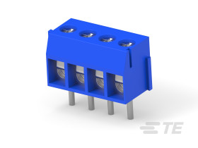 Klucz polaryzacyjny 4 -pinowe raster 3.5mm Montaż na płytce TE Connectivity