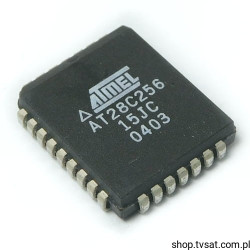 AT28C256-15JC 256Kbit EEPROM SMD-PLCC32 ATMEL