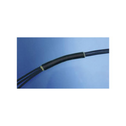 Hongshang H-5(4X)-F 12/3 Heatshrink Adhesive Black 12mm 3mm 4:1 1.22m