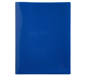 Koperta na dokumenty, rozmiar: A4, Granatowy, PP