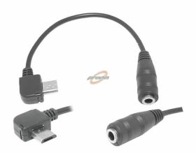PRZEJŚCIE WT.MICRO USB NA GN.3.5