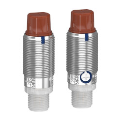 Czujniki fotoelektryczne Przez wiązkę Cylindryczne Telemecanique Sensors Dyskretne zakres 12 m