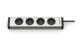 Listwa zasilająca, 4 wtykowa Typ F - niemieckie Schuko