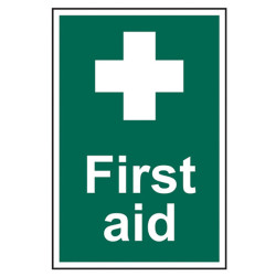 Scan 1550 First Aid - PVC 200 x 300mm