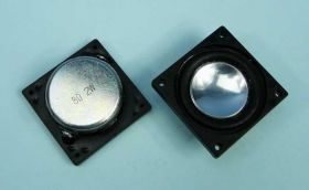 34x34mm 8 OM/2,0W h=19mm PLASTIK