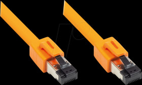 8080-200O Patch cable Cat.8.1 S/FTP, 20m, orange