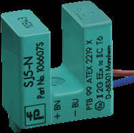 Inductive slot sensor, 2 wire, 1 Form B (N/C), 70133002