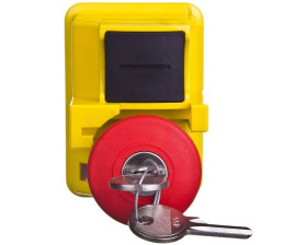 Przycisk bezpieczeństwa do obudów czerwony klucz GV2K021