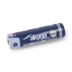 Ogniwo 18650 Li-Ion Akyga INR18650-20M-PCM 3,7V/2000mAh z zabezpieczeniami