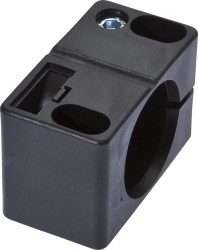 Akcesoria czujnik, Ø30mm, plastik, do czujnika 30mm, do montażu na ścianie, do montażu na śrubach, AY000062