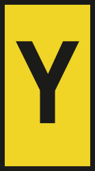 Etykieta kablowa HellermannTyton CWMS-Y-260-YE-260-YE 592-11025, 1800 szt.