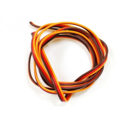 Three-wire 22 AWG Flat Ribbon Servo Cable