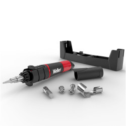 Weller WLBUK75EU Cordless Soldering Iron And Heat Tool Kit, Butane, 25-75W