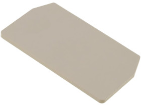 Ścianka koncowa Płytka końcowa Weidmuller Listwa zaciskowa