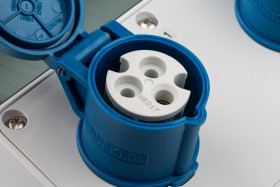 Rozdzielnica 230 V 2P+E MENNEKES Niebieski