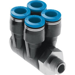 Złączka pneumatyczna NPT 3/8 męskie 3/8 cala Festo Gwint-przewód NPT 3/8 męskie