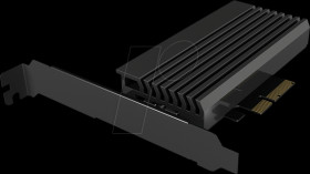 60403 PCIe card, M.2 M-Key socket for M.2 NVMe SSD