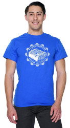 Pololu Zumo T-Shirt: Royal Blue, Adult S