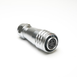 Złącze wielostykowe przemysłowe 5-pinowe M16 Montaż na kablu Wtyczka RS PRO