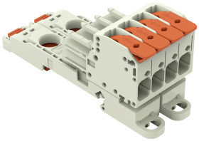 WAGO Obudowa złącza pin żeńskiego na kabel Wymiary siatki: 7.62 mm 831-1104/306-000 6 szt.