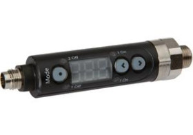 Czujnik ciśnienia śr: 16mm dł: 79mm 0-10bar 10-30V DC G1/8 cala A/M5 2xPNP NC/NO złącze wtykowe M8 4-pin IP65 DW164600